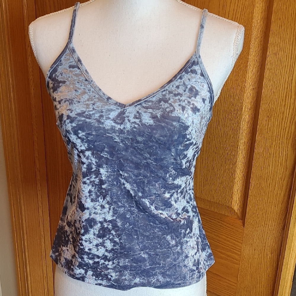 Love, Fire XS Crushed Velvet Cami